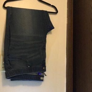 Elastic waist petite jeans